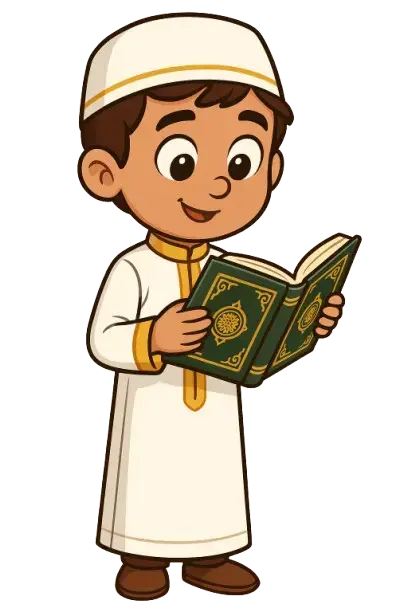 child reading quran read quran